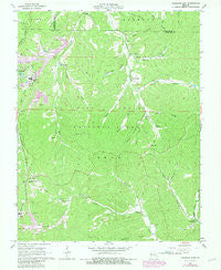 Viburnum East Missouri Historical topographic map, 1:24000 scale, 7.5 X 7.5 Minute, Year 1967