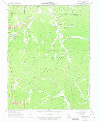 Viburnum East Missouri Historical topographic map, 1:24000 scale, 7.5 X 7.5 Minute, Year 1967