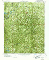 Viburnum East Missouri Historical topographic map, 1:24000 scale, 7.5 X 7.5 Minute, Year 1967