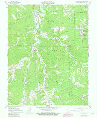 Viburnum West Missouri Historical topographic map, 1:24000 scale, 7.5 X 7.5 Minute, Year 1967