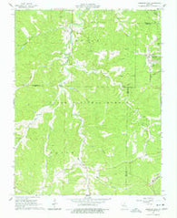 Viburnum West Missouri Historical topographic map, 1:24000 scale, 7.5 X 7.5 Minute, Year 1967