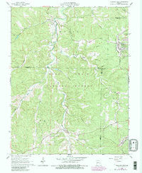 Viburnum West Missouri Historical topographic map, 1:24000 scale, 7.5 X 7.5 Minute, Year 1967