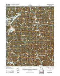 Viburnum East Missouri Historical topographic map, 1:24000 scale, 7.5 X 7.5 Minute, Year 2011