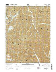 Viburnum East Missouri Current topographic map, 1:24000 scale, 7.5 X 7.5 Minute, Year 2015