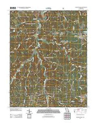 Viburnum West Missouri Historical topographic map, 1:24000 scale, 7.5 X 7.5 Minute, Year 2011
