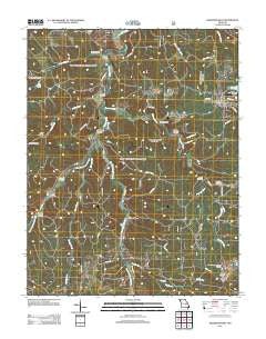 Viburnum West Missouri Historical topographic map, 1:24000 scale, 7.5 X 7.5 Minute, Year 2011