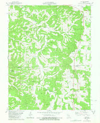 Vichy Missouri Historical topographic map, 1:24000 scale, 7.5 X 7.5 Minute, Year 1980