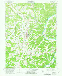 Vienna Missouri Historical topographic map, 1:24000 scale, 7.5 X 7.5 Minute, Year 1981