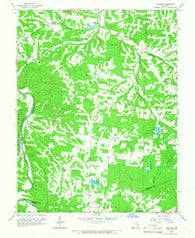 Vineland Missouri Historical topographic map, 1:24000 scale, 7.5 X 7.5 Minute, Year 1960