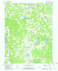 Vineland Missouri Historical topographic map, 1:24000 scale, 7.5 X 7.5 Minute, Year 1981