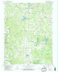 Vineland Missouri Historical topographic map, 1:24000 scale, 7.5 X 7.5 Minute, Year 1981