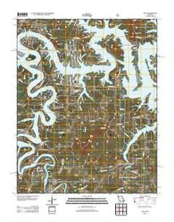 Viola Missouri Historical topographic map, 1:24000 scale, 7.5 X 7.5 Minute, Year 2012
