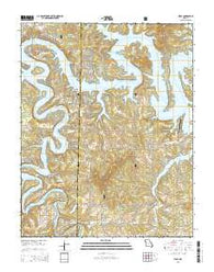 Viola Missouri Current topographic map, 1:24000 scale, 7.5 X 7.5 Minute, Year 2015