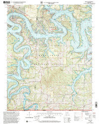 Viola Missouri Historical topographic map, 1:24000 scale, 7.5 X 7.5 Minute, Year 1999