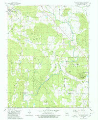 Wachita Mountain Missouri Historical topographic map, 1:24000 scale, 7.5 X 7.5 Minute, Year 1980