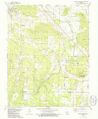 Wachita Mountain Missouri Historical topographic map, 1:24000 scale, 7.5 X 7.5 Minute, Year 1980