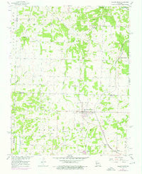 Walnut Grove Missouri Historical topographic map, 1:24000 scale, 7.5 X 7.5 Minute, Year 1956