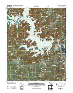 Wappapello Missouri Historical topographic map, 1:24000 scale, 7.5 X 7.5 Minute, Year 2011