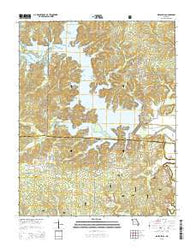 Wappapello Missouri Current topographic map, 1:24000 scale, 7.5 X 7.5 Minute, Year 2015