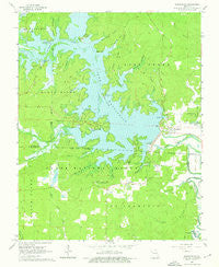 Wappapello Missouri Historical topographic map, 1:24000 scale, 7.5 X 7.5 Minute, Year 1966