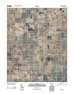 Wardell Missouri Historical topographic map, 1:24000 scale, 7.5 X 7.5 Minute, Year 2012