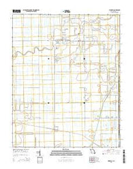 Wardell Missouri Current topographic map, 1:24000 scale, 7.5 X 7.5 Minute, Year 2015