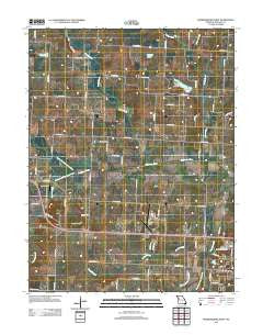 Warrensburg West Missouri Historical topographic map, 1:24000 scale, 7.5 X 7.5 Minute, Year 2011