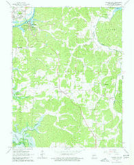 Warsaw East Missouri Historical topographic map, 1:24000 scale, 7.5 X 7.5 Minute, Year 1964