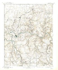 Warsaw Missouri Historical topographic map, 1:125000 scale, 30 X 30 Minute, Year 1894