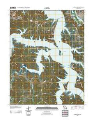 Warsaw West Missouri Historical topographic map, 1:24000 scale, 7.5 X 7.5 Minute, Year 2011