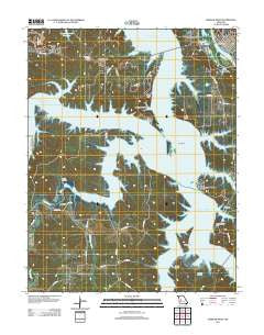 Warsaw West Missouri Historical topographic map, 1:24000 scale, 7.5 X 7.5 Minute, Year 2011