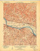 Washington Missouri Historical topographic map, 1:62500 scale, 15 X 15 Minute, Year 1949