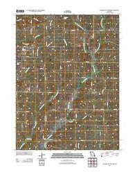 Washington Center Missouri Historical topographic map, 1:24000 scale, 7.5 X 7.5 Minute, Year 2011