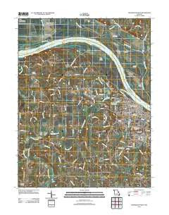 Washington West Missouri Historical topographic map, 1:24000 scale, 7.5 X 7.5 Minute, Year 2012