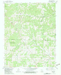 Wasola Missouri Historical topographic map, 1:24000 scale, 7.5 X 7.5 Minute, Year 1982
