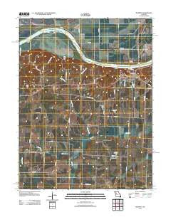 Waverly Missouri Historical topographic map, 1:24000 scale, 7.5 X 7.5 Minute, Year 2012