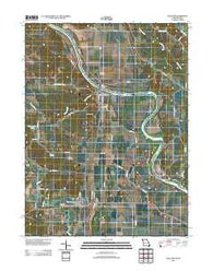 Wayland Missouri Historical topographic map, 1:24000 scale, 7.5 X 7.5 Minute, Year 2012