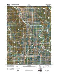 Wayland Missouri Historical topographic map, 1:24000 scale, 7.5 X 7.5 Minute, Year 2012