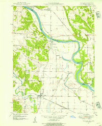 Wayland Missouri Historical topographic map, 1:24000 scale, 7.5 X 7.5 Minute, Year 1949
