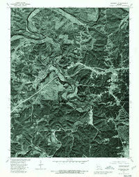 Waynesville Missouri Historical topographic map, 1:24000 scale, 7.5 X 7.5 Minute, Year 1976