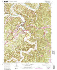 Waynesville Missouri Historical topographic map, 1:24000 scale, 7.5 X 7.5 Minute, Year 1954