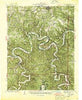 Waynesville Missouri Historical topographic map, 1:62500 scale, 15 X 15 Minute, Year 1942
