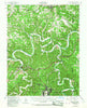 Waynesville Missouri Historical topographic map, 1:62500 scale, 15 X 15 Minute, Year 1954