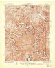 Waynesville Missouri Historical topographic map, 1:62500 scale, 15 X 15 Minute, Year 1944