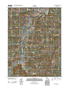 Weatherby Missouri Historical topographic map, 1:24000 scale, 7.5 X 7.5 Minute, Year 2012