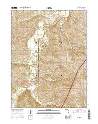 Weatherby Missouri Current topographic map, 1:24000 scale, 7.5 X 7.5 Minute, Year 2014