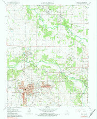 Webb City Missouri Historical topographic map, 1:24000 scale, 7.5 X 7.5 Minute, Year 1963