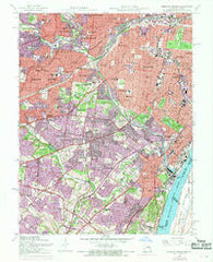 Webster Groves Missouri Historical topographic map, 1:24000 scale, 7.5 X 7.5 Minute, Year 1954