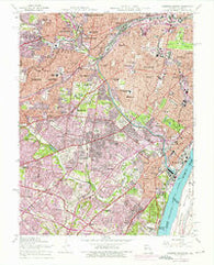 Webster Groves Missouri Historical topographic map, 1:24000 scale, 7.5 X 7.5 Minute, Year 1954