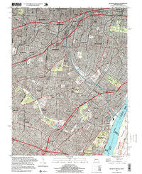 Webster Groves Missouri Historical topographic map, 1:24000 scale, 7.5 X 7.5 Minute, Year 1998